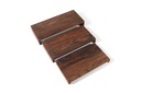 Wooden table riser natural oiled set of 3 - 40x22x3 / 45x22x5 / 50x22x7.5cm - p1/2
