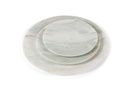 PLATE ROUND GREEN ONYX - MEDIUM - Ø30x2cm - p/1/4