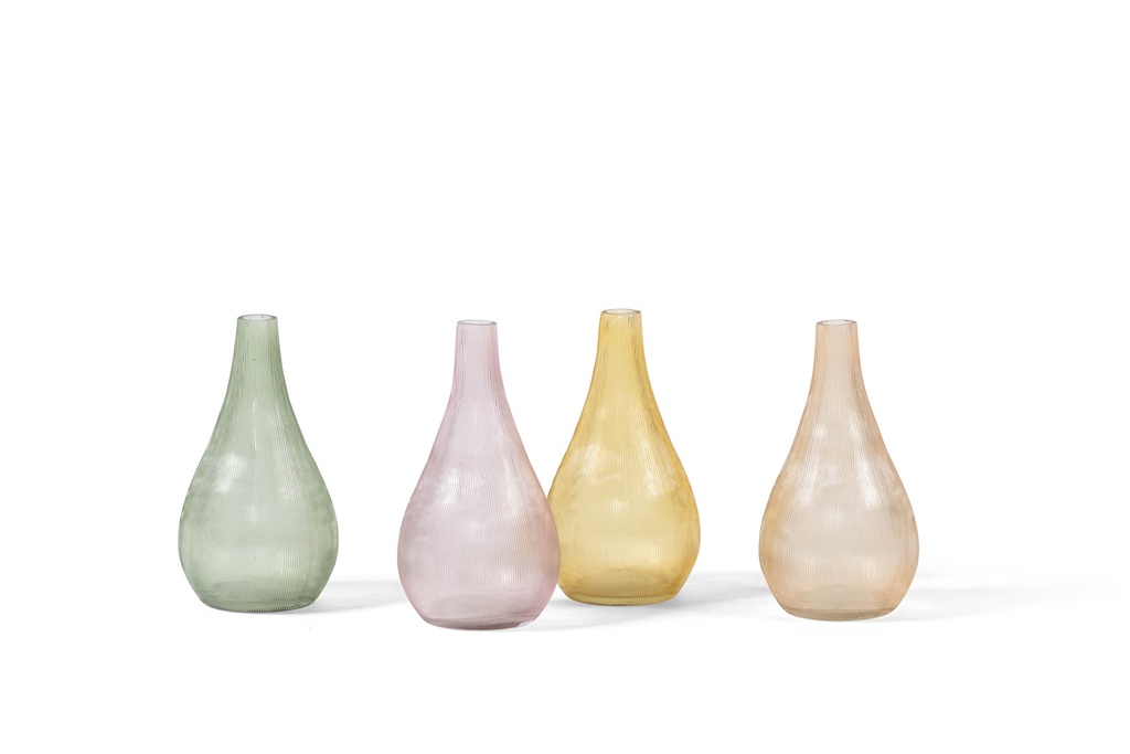 Soliflower thin line sprayed small amber - Ø7.5 x 13cm - p 6/48