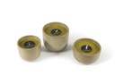 Flowerpot Glazed Green Big - Ø 19 x 16 cm - outdoor candle -1 ext. coton wick - p/4