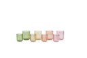 T-light holder bubble pink - Ø12 x 13cm - p4/16