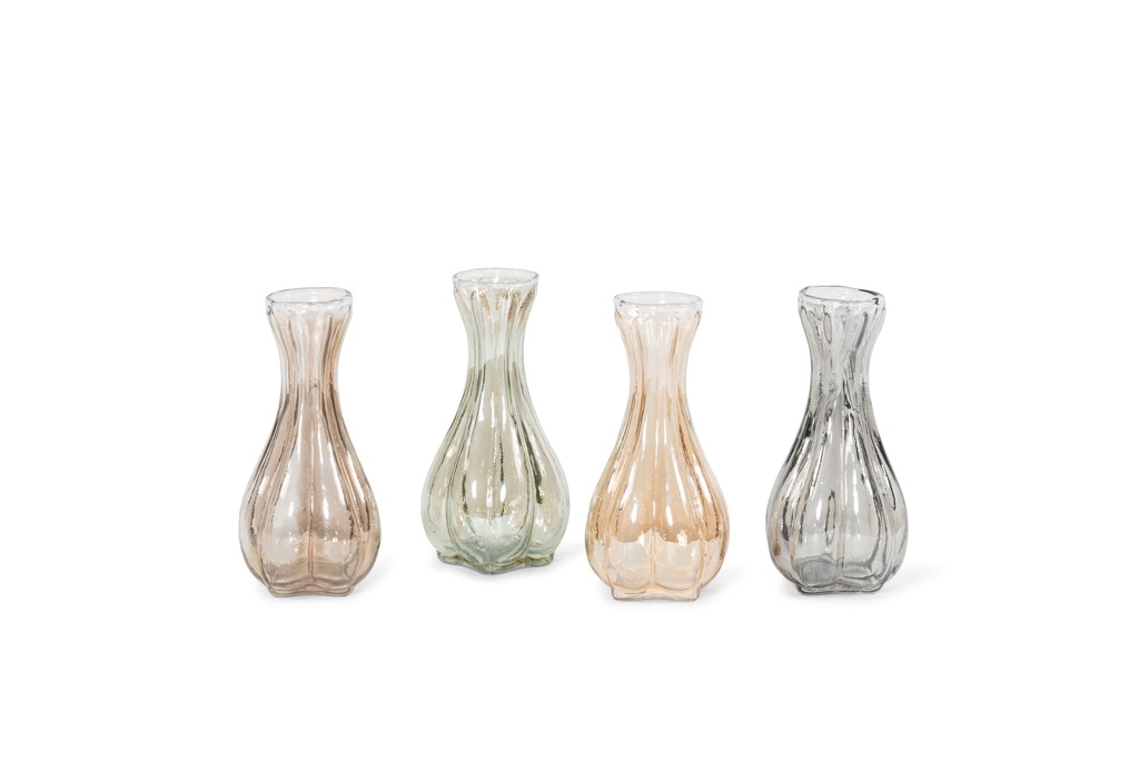 Soliflower organic - gold - luster -large - Ø9x17cm - p/4/24