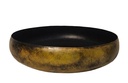 Bowl - brown yellow patina - set of 2 - Ø52x10cm / Ø43,5x10cm- p1/4