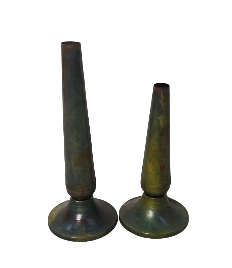 Soliflower metal aged brass - small - Ø9,5x18,5cm - p 4/32