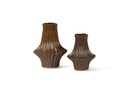 Vase stoneware brown large - Ø26x35.5cm - p 1
