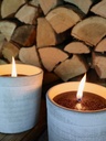 Round choco aged terracotta pot - Ø 15 x 15cm - 1 - ext. cot. - p/6