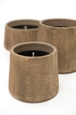 Camel terracotta outdoor candle - Ø 20x18cm - 1 - ext. cot. - p /4