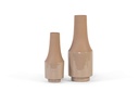 Vase Enamel - Iron - terracotta - Ø 17x44cm - p/4/4