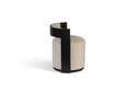 One Seater ecru on black brushed wood- 50x48x66cm - p/1/1