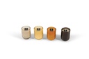 Scented candle amber bubble votive - Ø 8x10cm - 1 - int. cot. - p/6