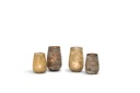 T-Light holder antique copper gold big - glass - Ø 10x16,5cm - 4/12