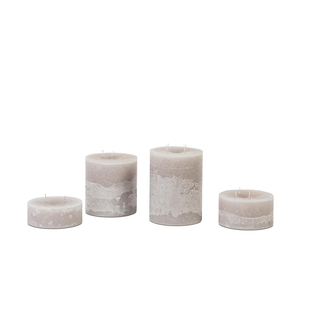 SUPER CANDLE Ø 19 cm - Ø 19 x 30 - 4 - int. cot. - p/4