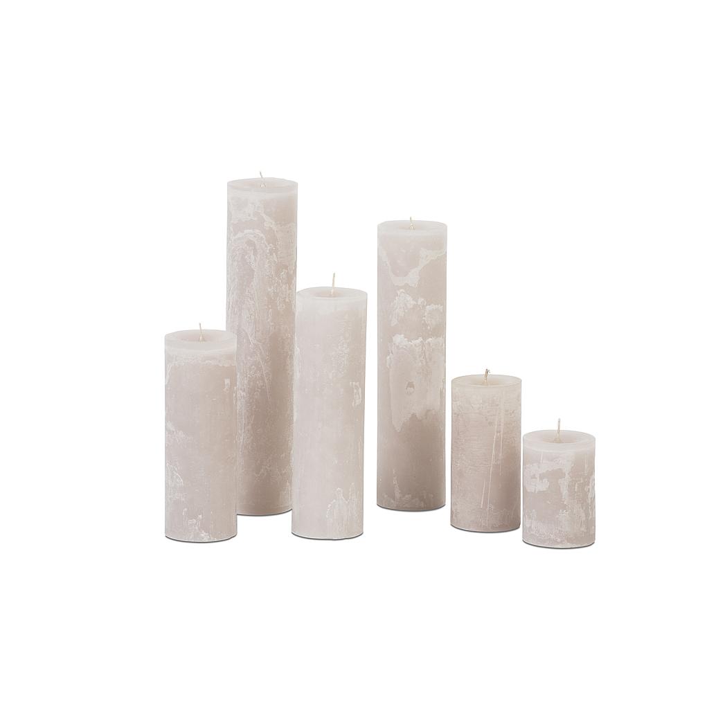 CYLINDER CANDLE Ø 7 cm - Ø 7 x 25 - 1 - int. cot. - p/6
