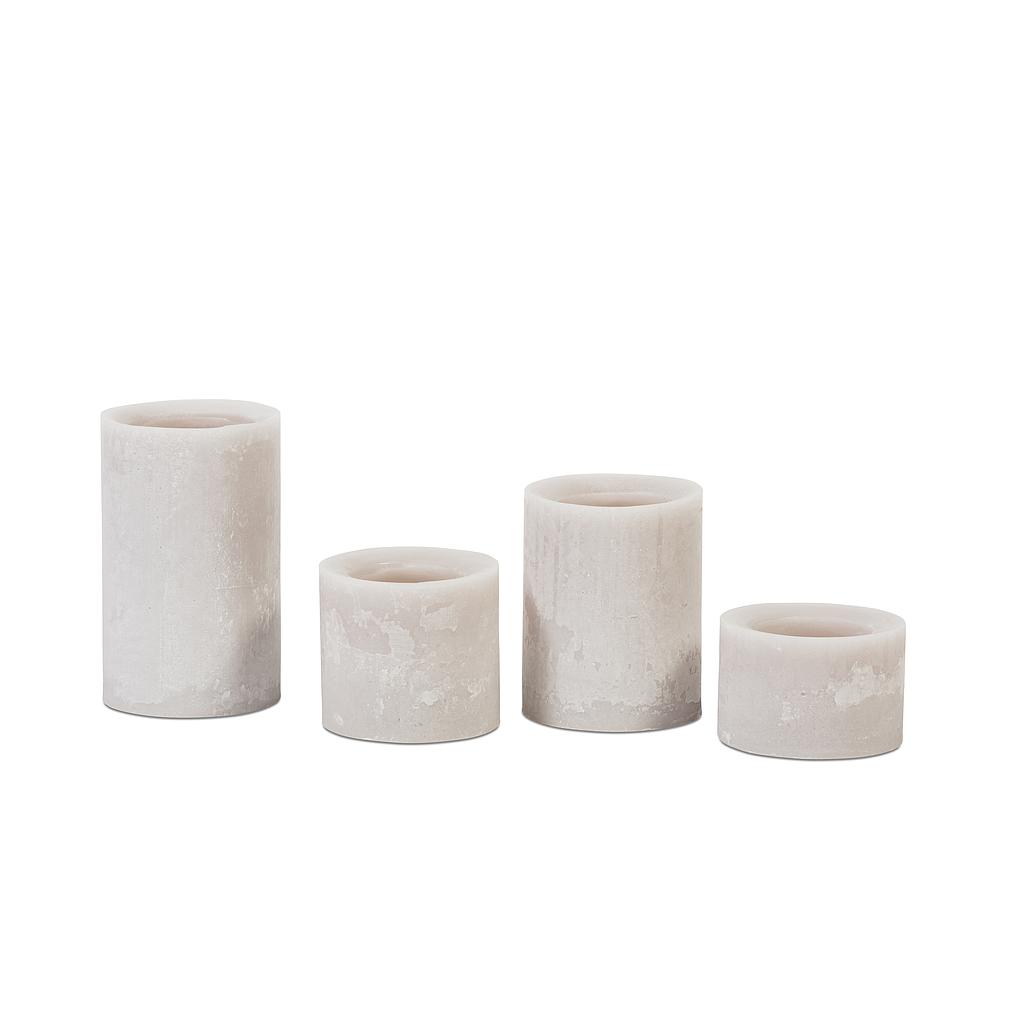 MINI SUPER CANDLE Ø 12cm - Ø 12 x 15 - 3 - int. cot. - p/12