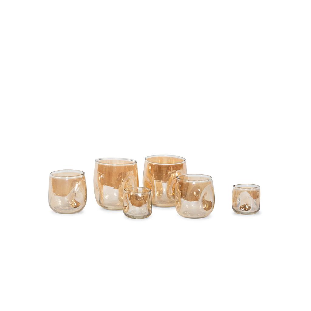 TLight Organic Shape - glass - gold luster - Ø12x12cm - p 1/12