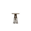 Octopus table - metal - gold antique - Ø41x51.5cm - p/1/1