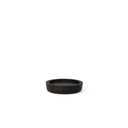 [TH1469] Wooden Base for DCGI516 & DCGI518 - oiled acacia wood - blacked oxidised - Ø 24x7cm - p/1/4