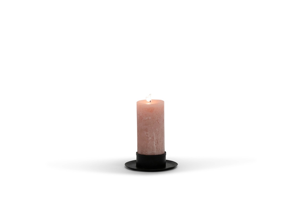 Candleplate for Ø8,6 - natural black - Ø18x4,5cm - p 2