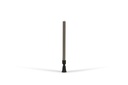 Handforged taperholder - natural black - medium - H 11 - p/1/10