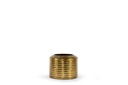 Big Round Ribbed Planter - metal - antique gold - Ø 60x45cm - p/1/1