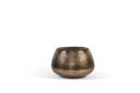 Planter with rounded border - aluminium - antique brass - small Ø60x40cm - p1/1