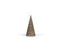 Xmas Tree leaves - iron - bronze - Ø26x59cm - p/1/1