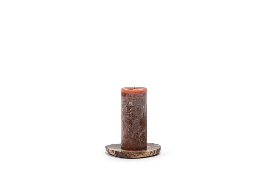 Marble plate - marble - red - 16,5x15x1,4cm - p/1/10