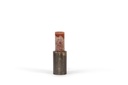 Candleholder knit texture for Ø8,6 - aluminium - rustic gold - Ø12,5x20cm - p1/8
