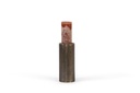 Candleholder knit texture for Ø8,6 - aluminium - rustic gold - Ø12,5x30cm - p1/6