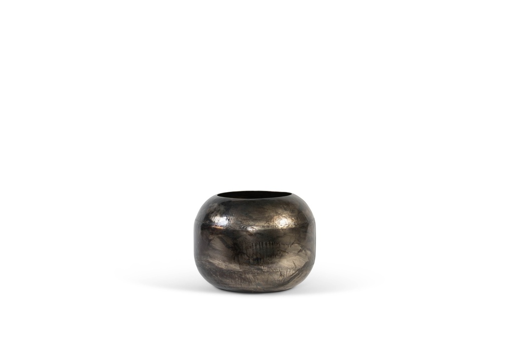 Planter bulb old silver medium- Ø46x35cm - 1/1