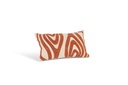 Cushion with filler - Cotton - Ivory/orange - 35x55cm - p/1