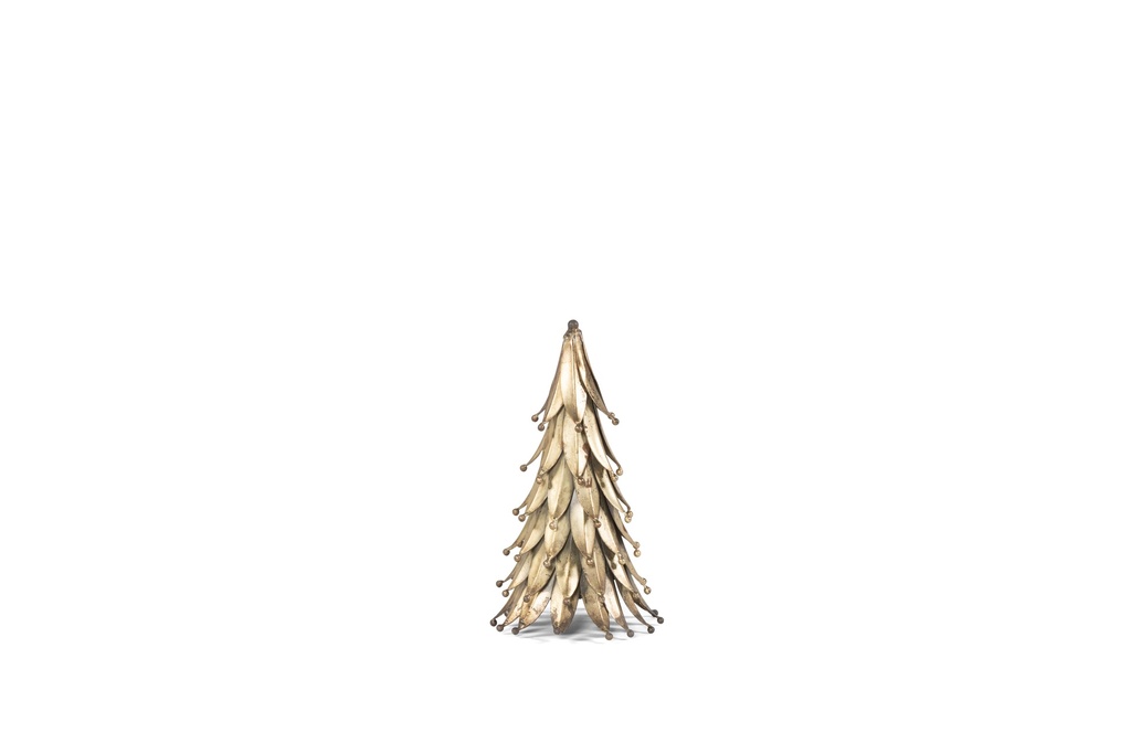 X-mass tree silver gold - small - Ø13,5x26,5cm - p 2/12