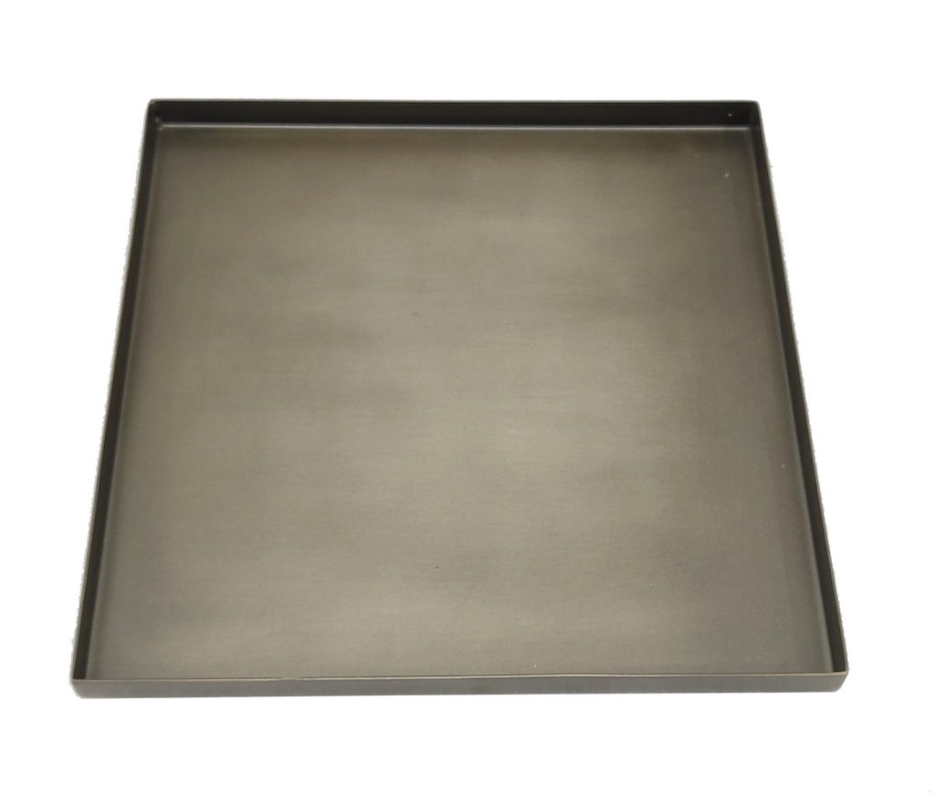 Candleplate for square Ø20 - nickle antique - Ø21x21x1,5cm - p 2/12