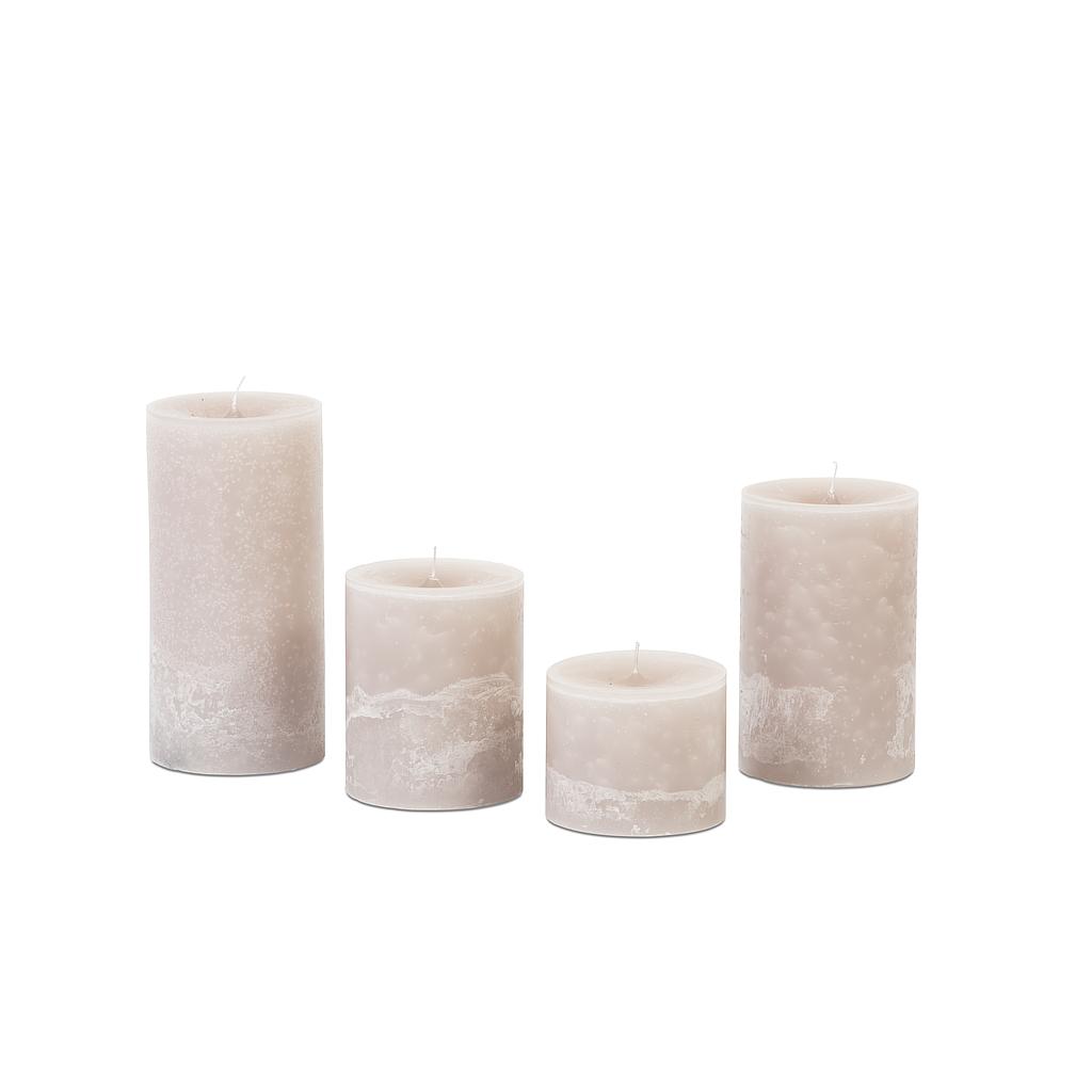 MINI SUPER CANDLE Ø 10 cm - Ø 10 x 50 - 1 int. cot. - p/6